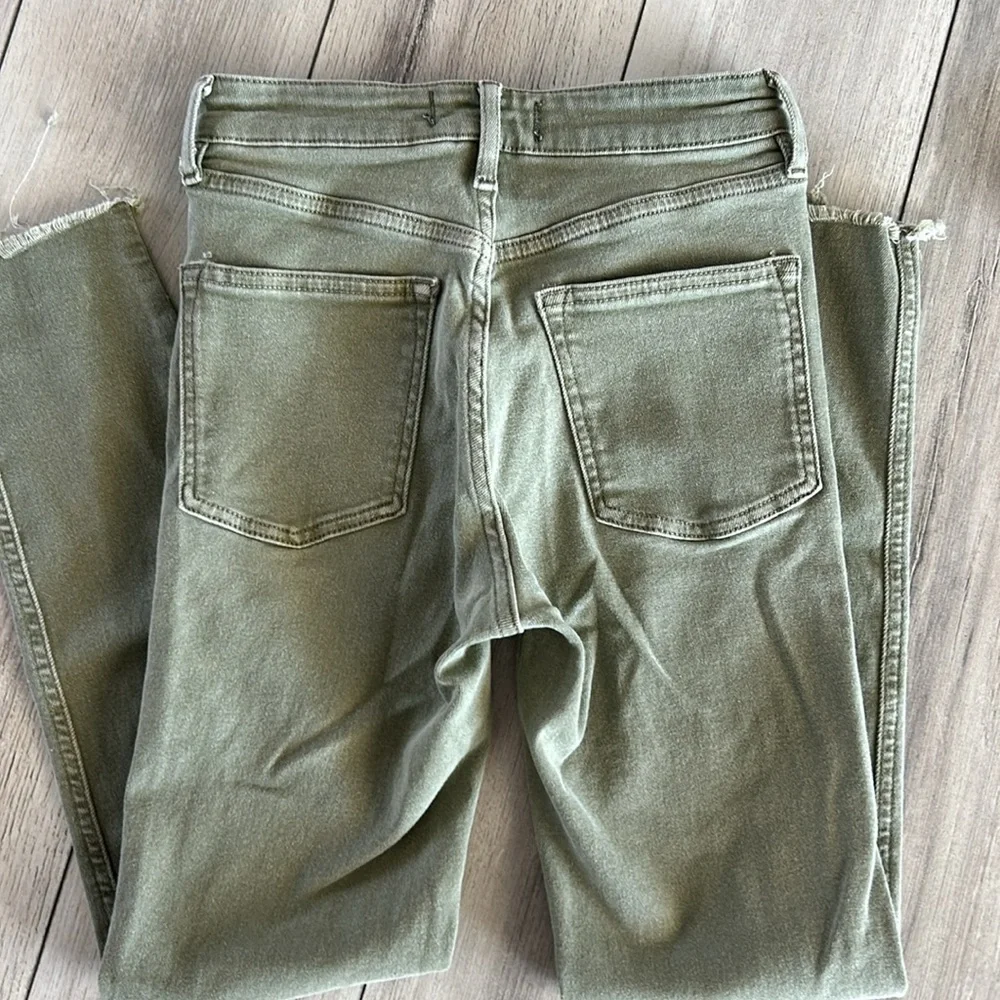 Free People We the Free green skinny fit jeans size 26